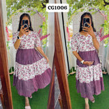 New Feeding/Maternity Pure cotton Maxi with lining