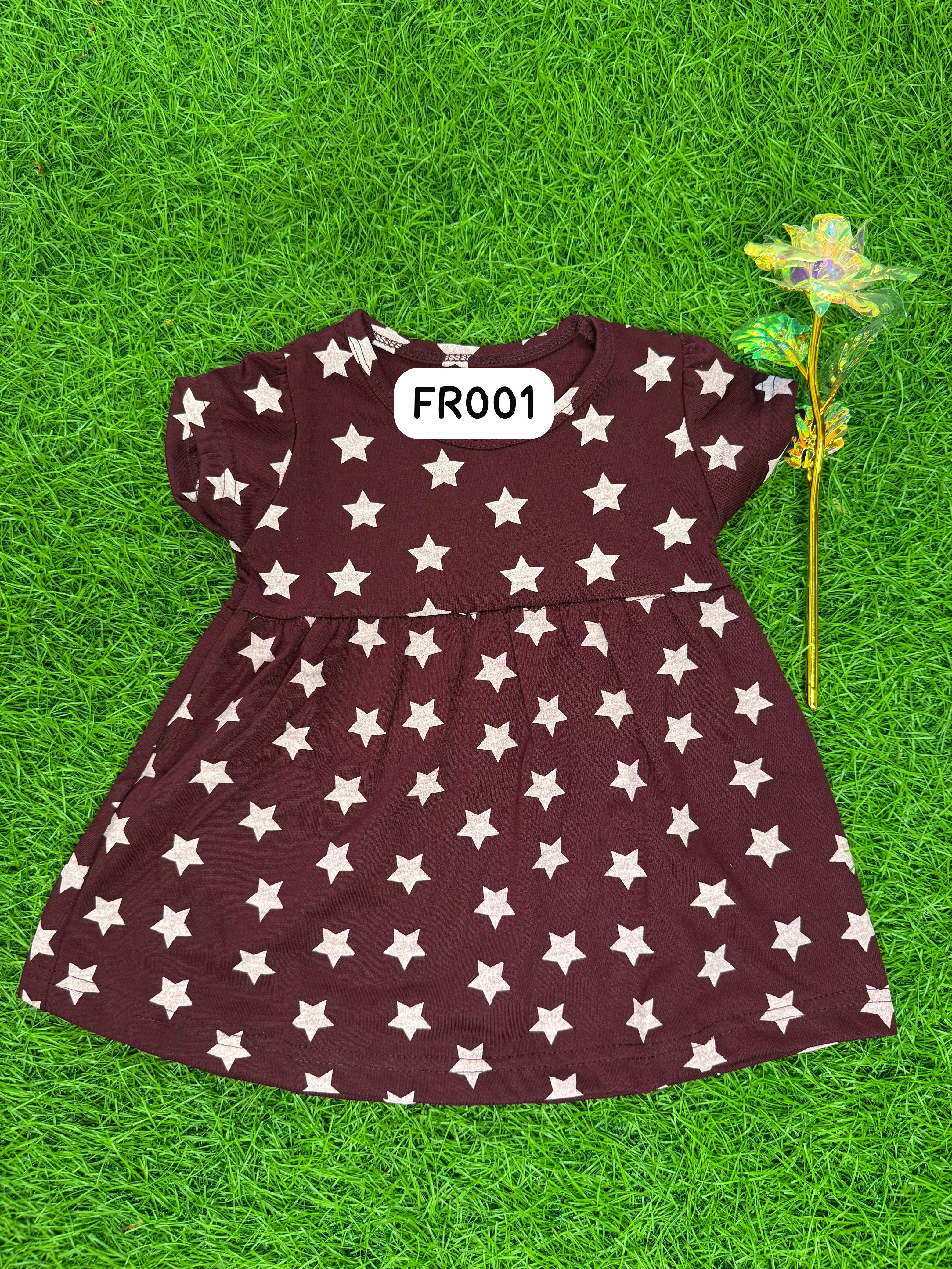 Pack of 5 @ 599 free ship. Adorable Baby frocks ❤️ Random 5 prints