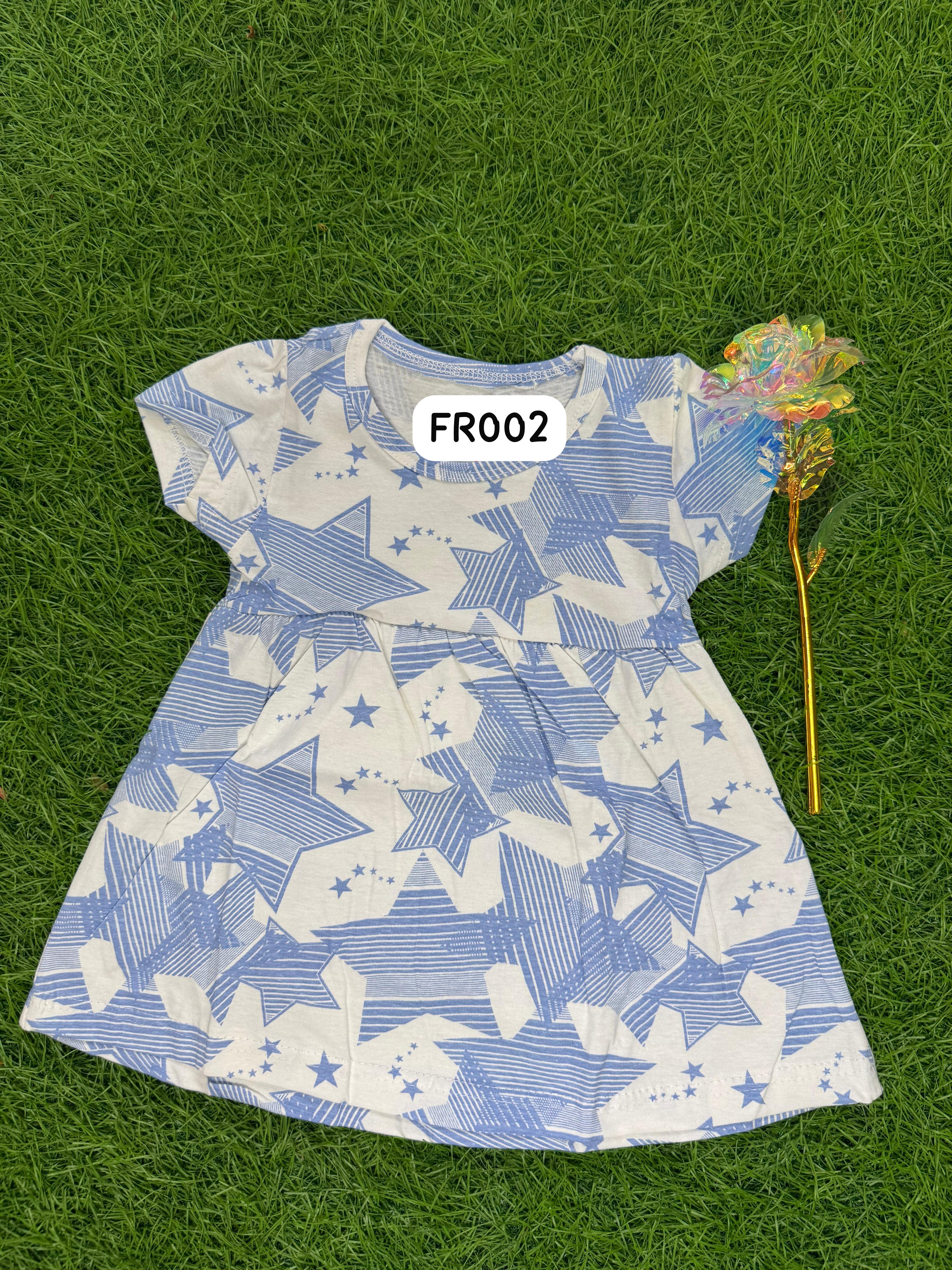 Pack of 5 @ 599 free ship. Adorable Baby frocks ❤️ Random 5 prints