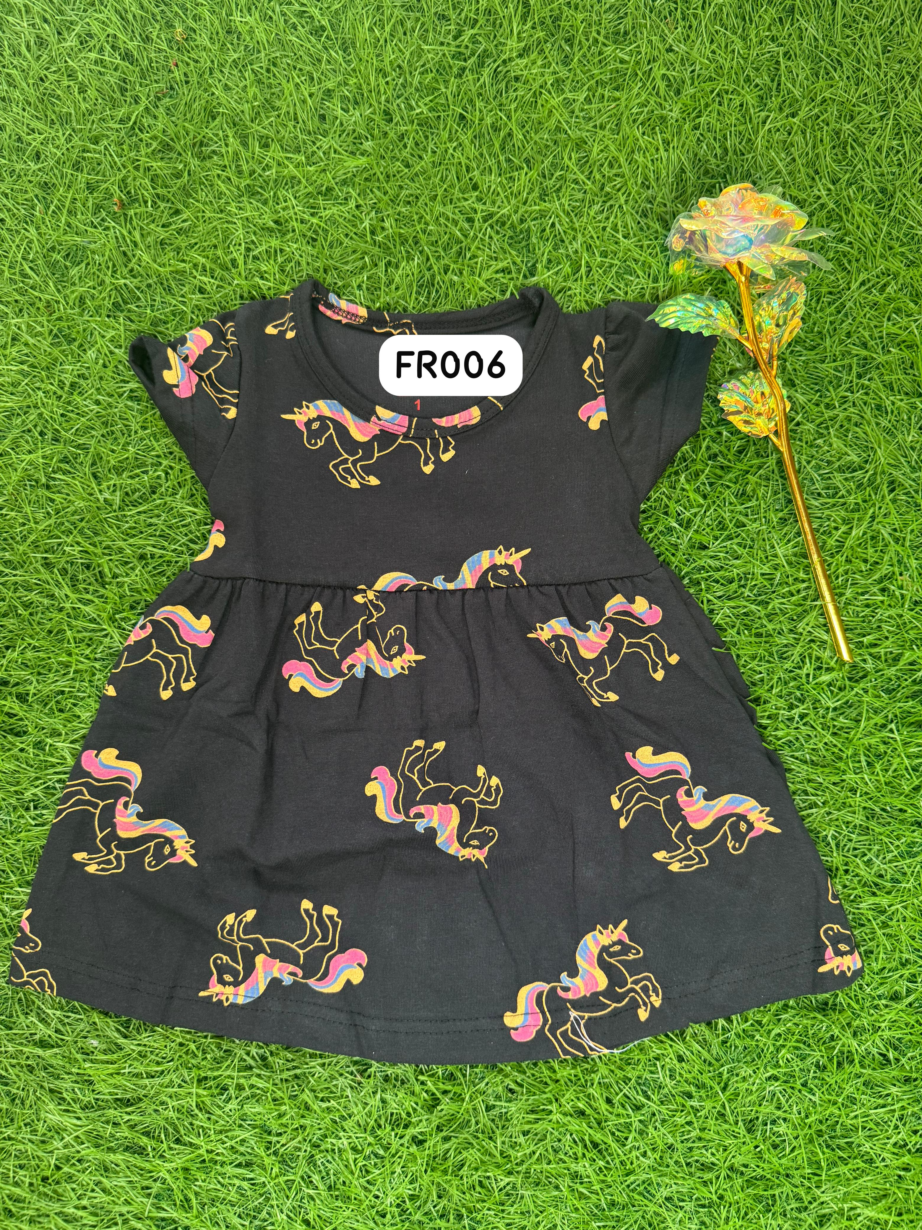 Pack of 5 @ 599 free ship. Adorable Baby frocks ❤️ Random 5 prints