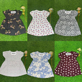 Pack of 5 @ 599 free ship. Adorable Baby frocks ❤️ Random 5 prints