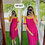 Raw Silk Kurti with cotton Lining (Non Feeding)
