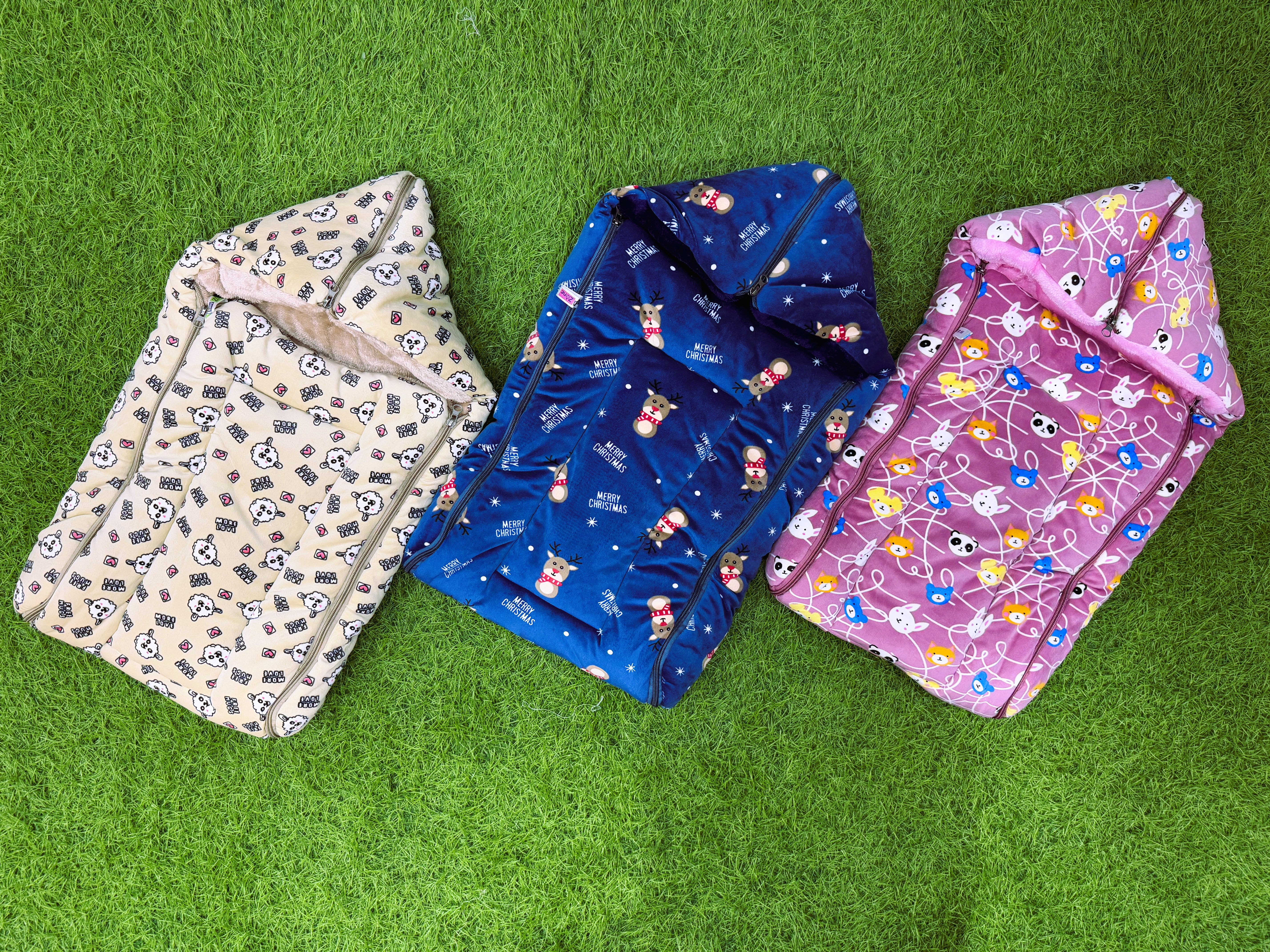 Velvet Cotton Baby carry bed-Pack of 1