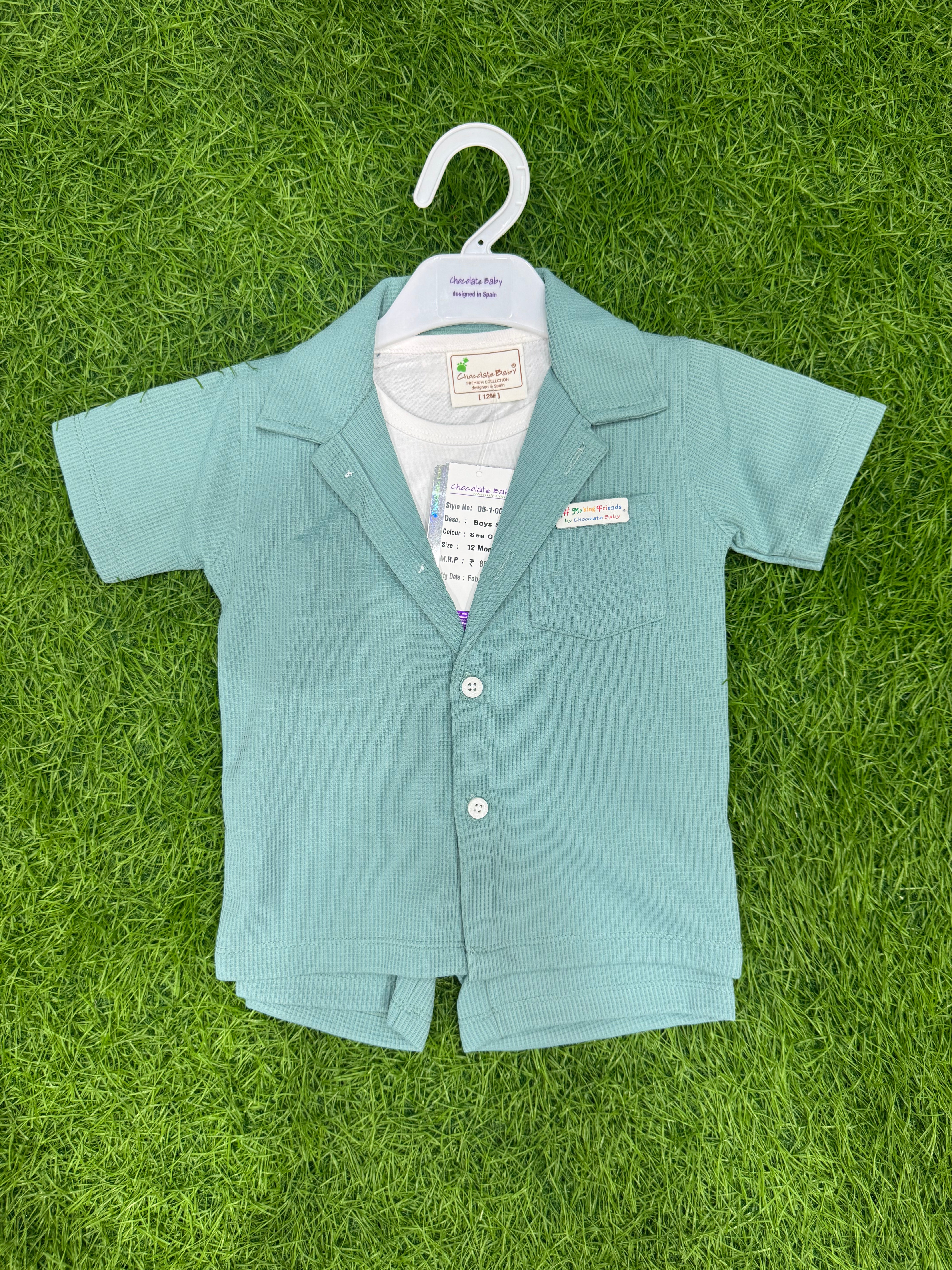 3 Piece Set for our Toddlers | Pista Green color