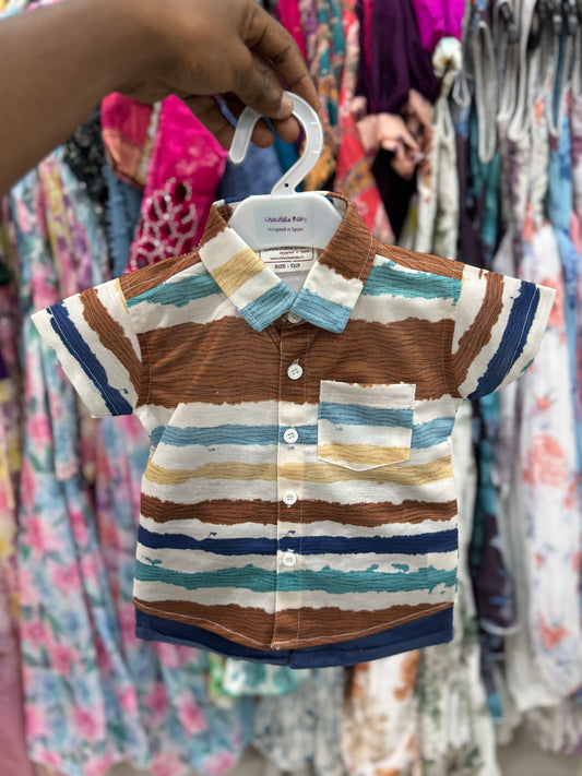 Line Patterned Shirt