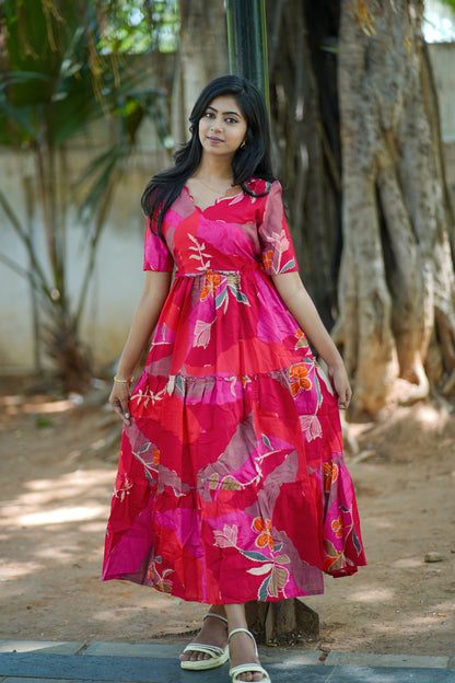 Premium Vatican Cotton Maxi ( with cotton Lining ) [Exclusive Non-Feeding]
