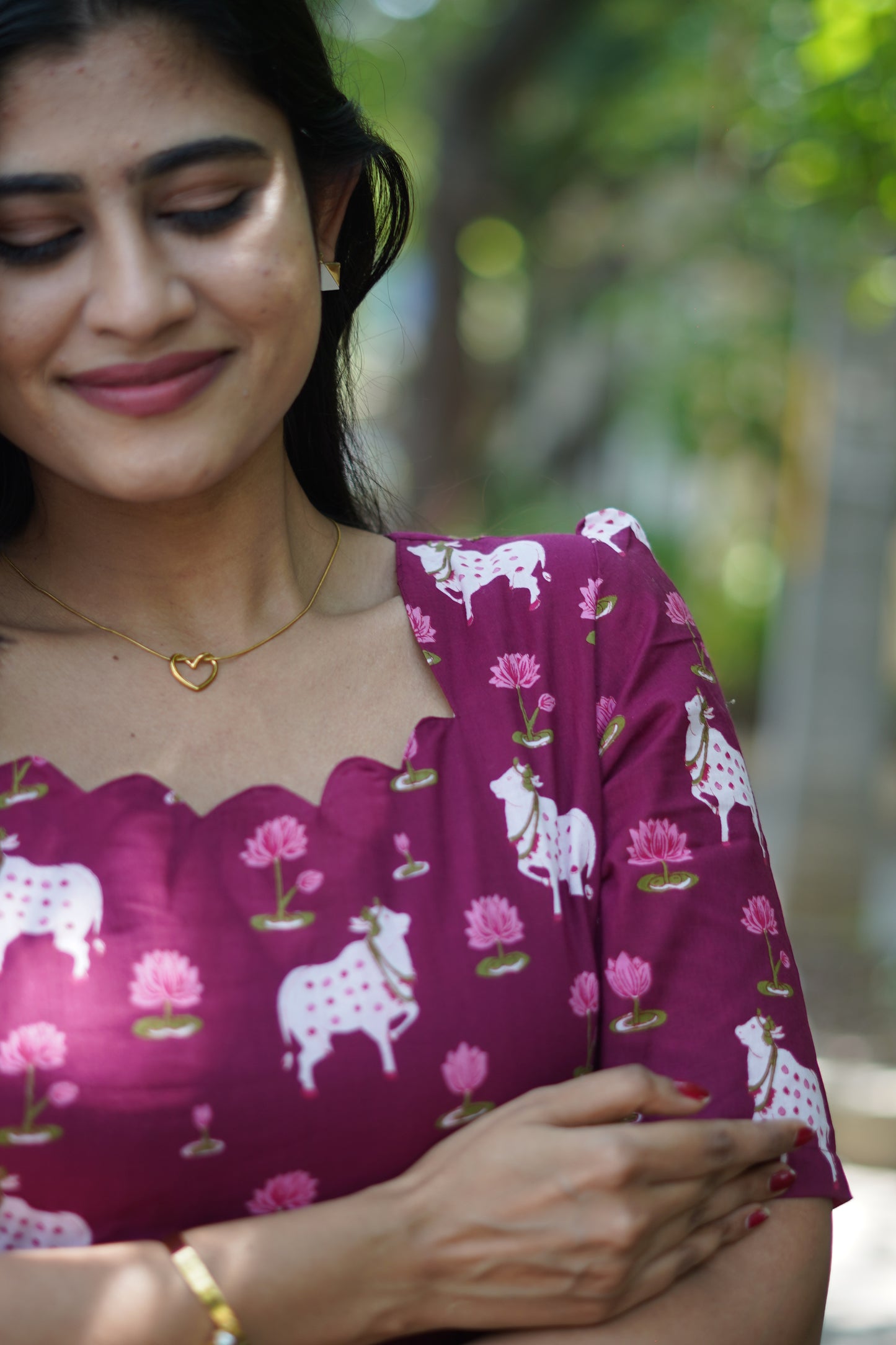 Premium Cotton Maxi ( with cotton Lining ) [Exclusive Non-Feeding]