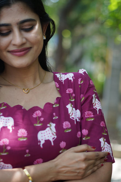 Premium Cotton Maxi ( with cotton Lining ) [Exclusive Non-Feeding]