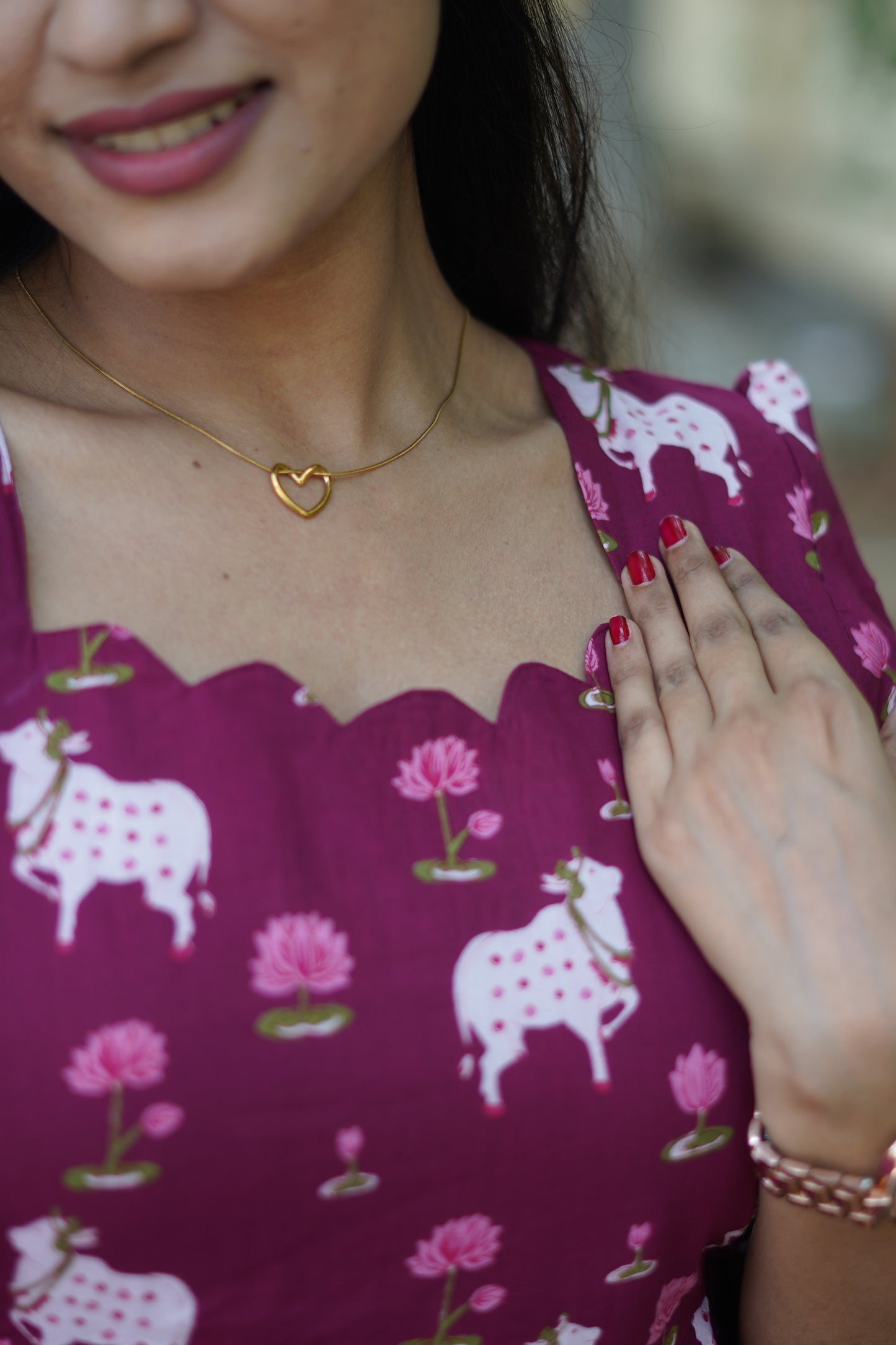 Premium Cotton Maxi ( with cotton Lining ) [Exclusive Non-Feeding]