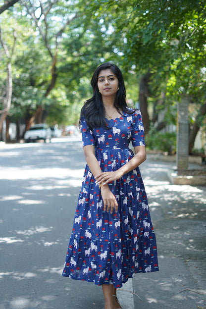 Premium Cotton Maxi ( with cotton Lining ) [Exclusive Non-Feeding]