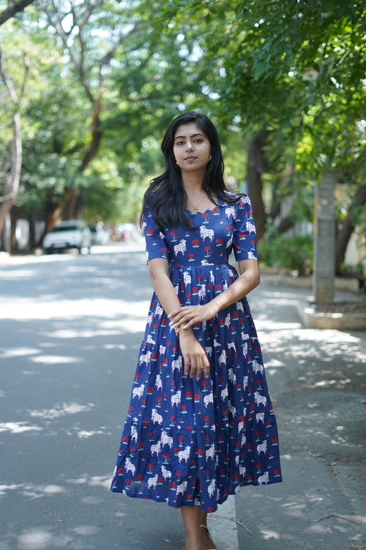 Premium Cotton Maxi ( with cotton Lining ) [Exclusive Non-Feeding]