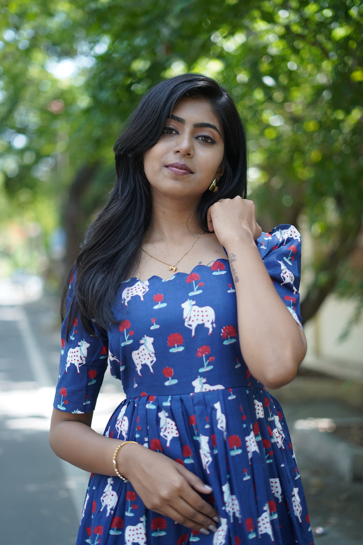 Premium Cotton Maxi ( with cotton Lining ) [Exclusive Non-Feeding]