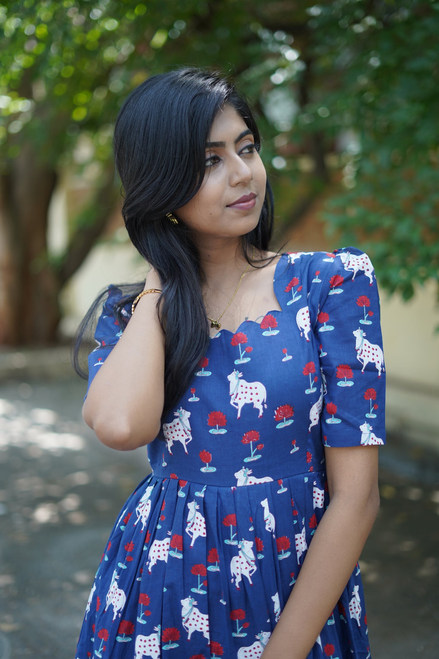 Premium Cotton Maxi ( with cotton Lining ) [Exclusive Non-Feeding]