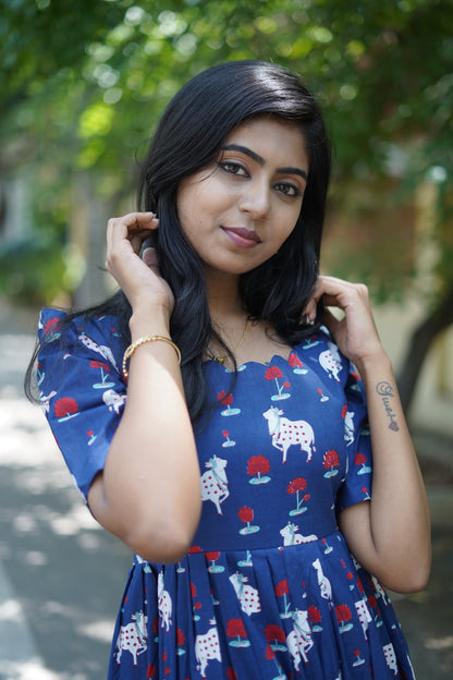 Premium Cotton Maxi ( with cotton Lining ) [Exclusive Non-Feeding]
