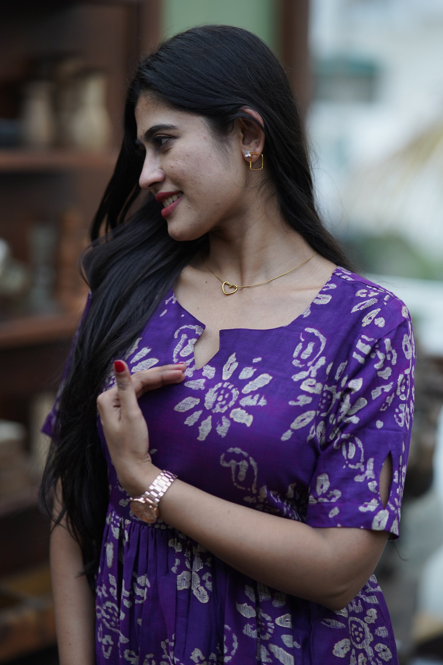 Premium Cotton Maxi ( with cotton Lining ) [Exclusive Non-Feeding]