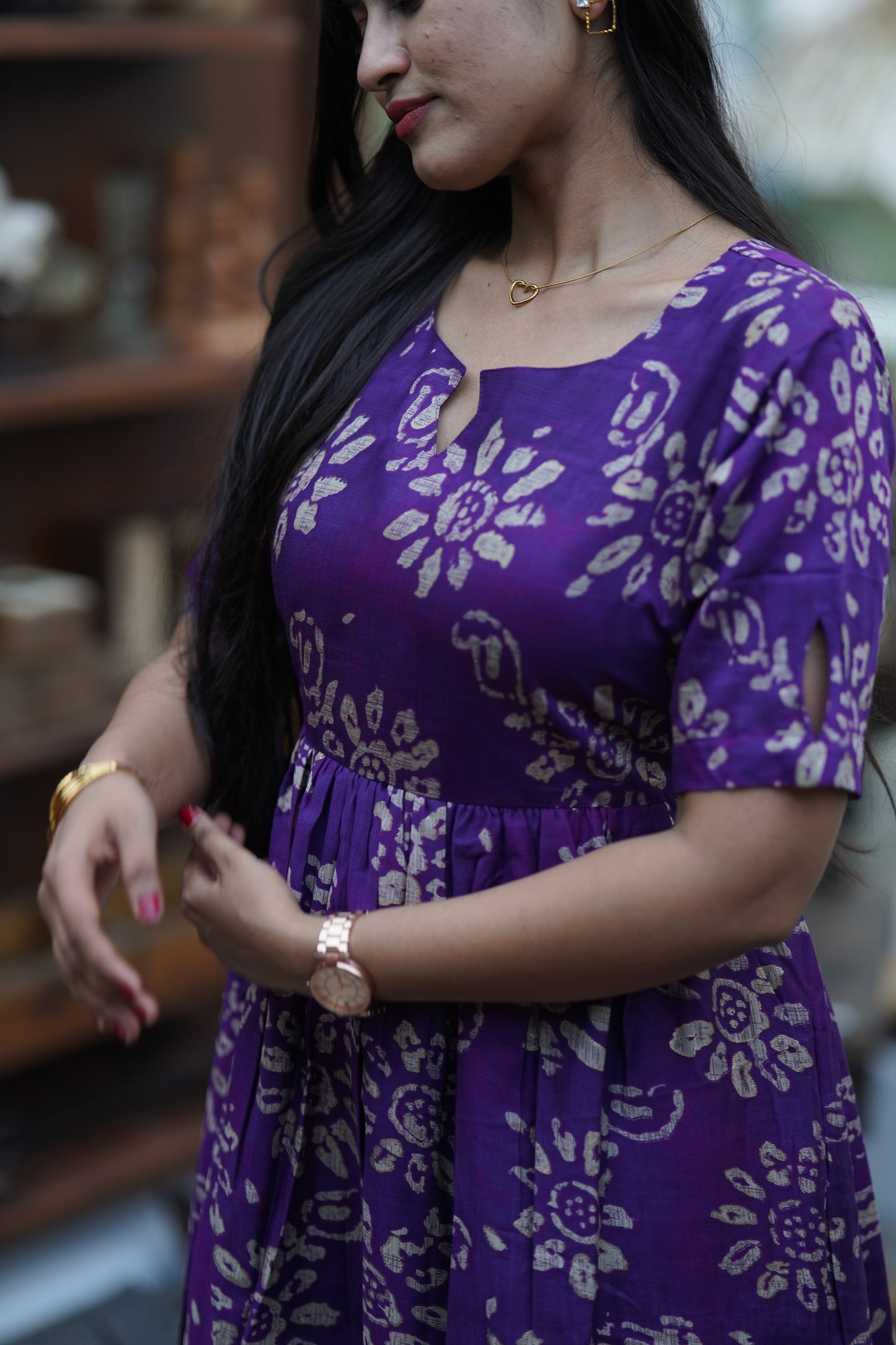 Premium Cotton Maxi ( with cotton Lining ) [Exclusive Non-Feeding]
