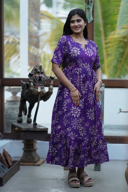 Premium Cotton Maxi ( with cotton Lining ) [Exclusive Non-Feeding]