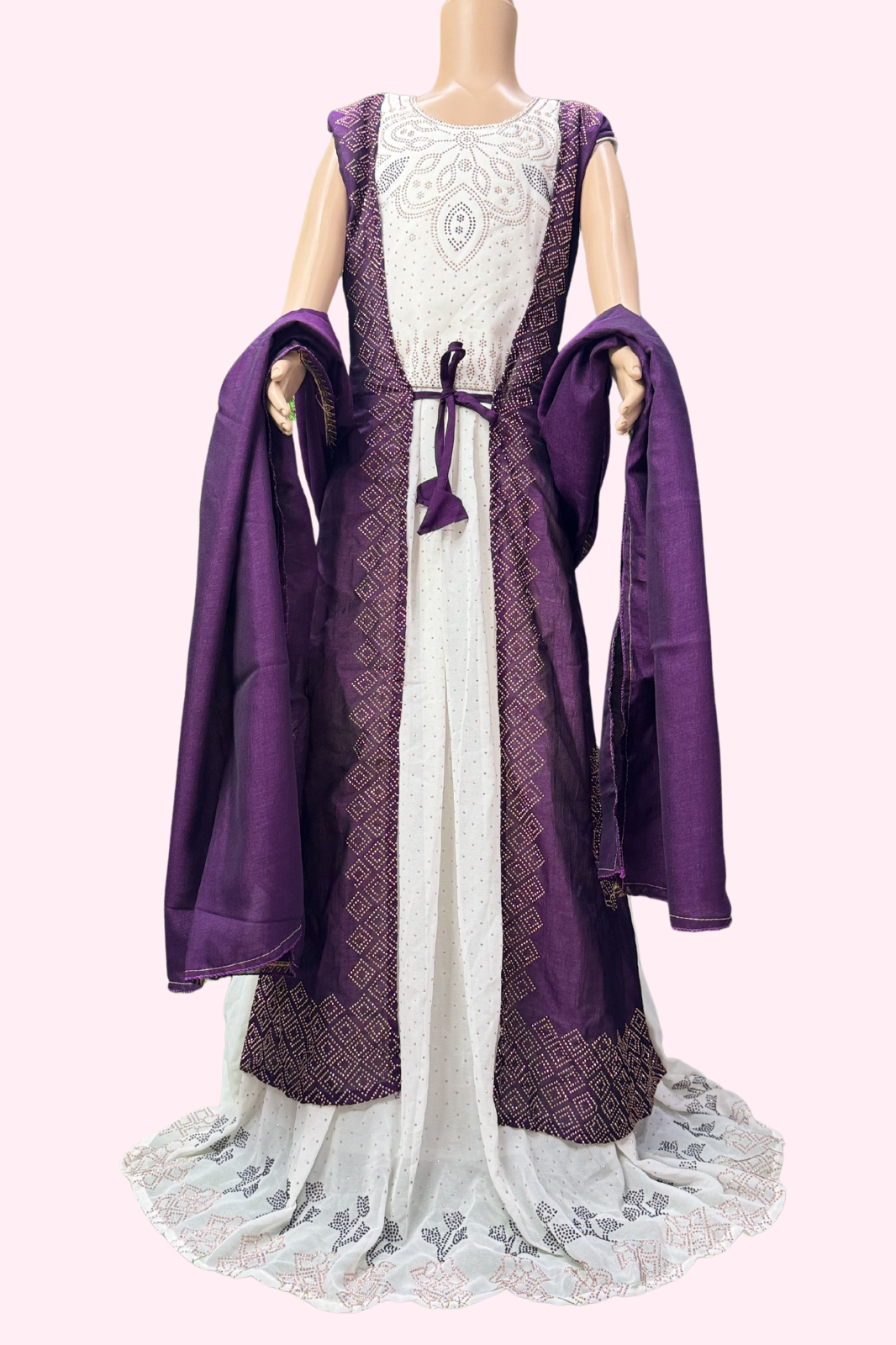 Women's Grand Party Wear with Satin Dupatta and Bottom
