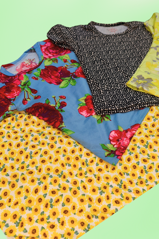 Girls Lycra Tops for Daily Wear Buy 3 @ 299 (Random Prints)
