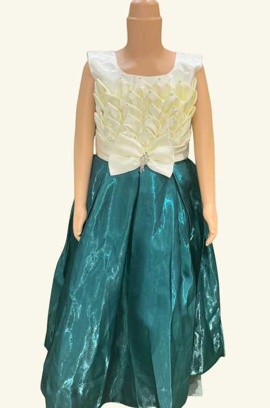 Satin Full Frock 2