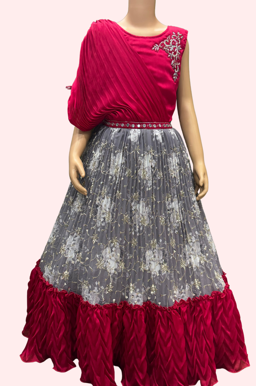 Scarlet Red Gown