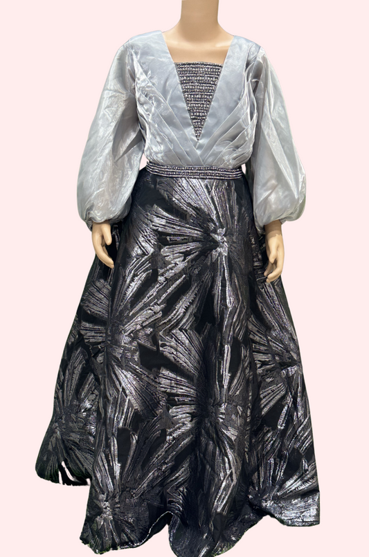 Silver Mirage Gown