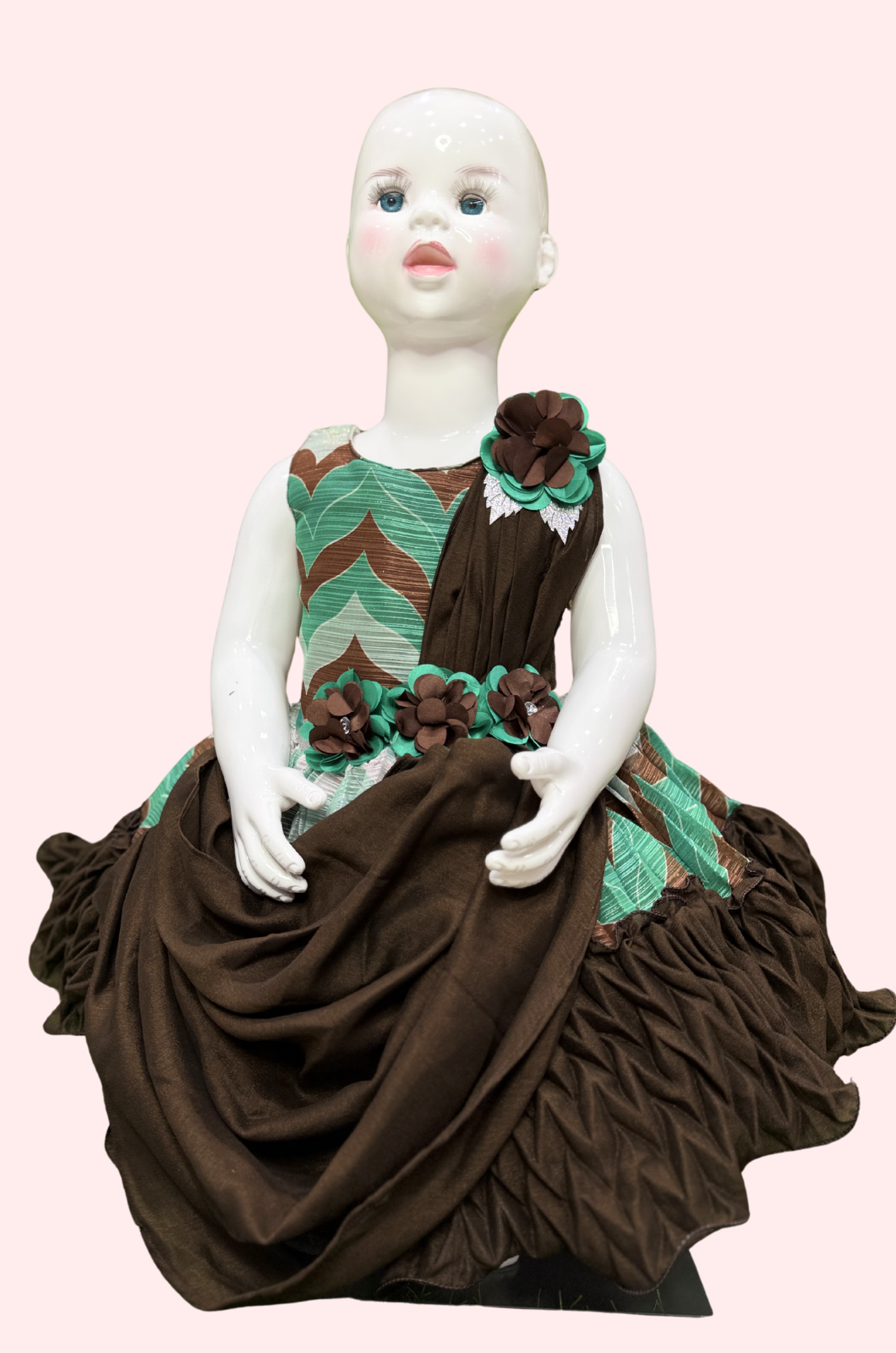 Kids Half Saree Type Frock 06