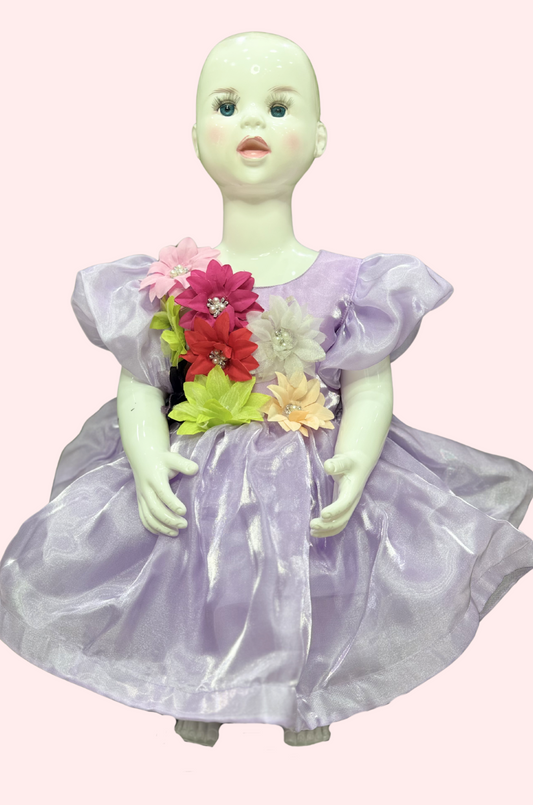 Kids Party Wear Frock 05