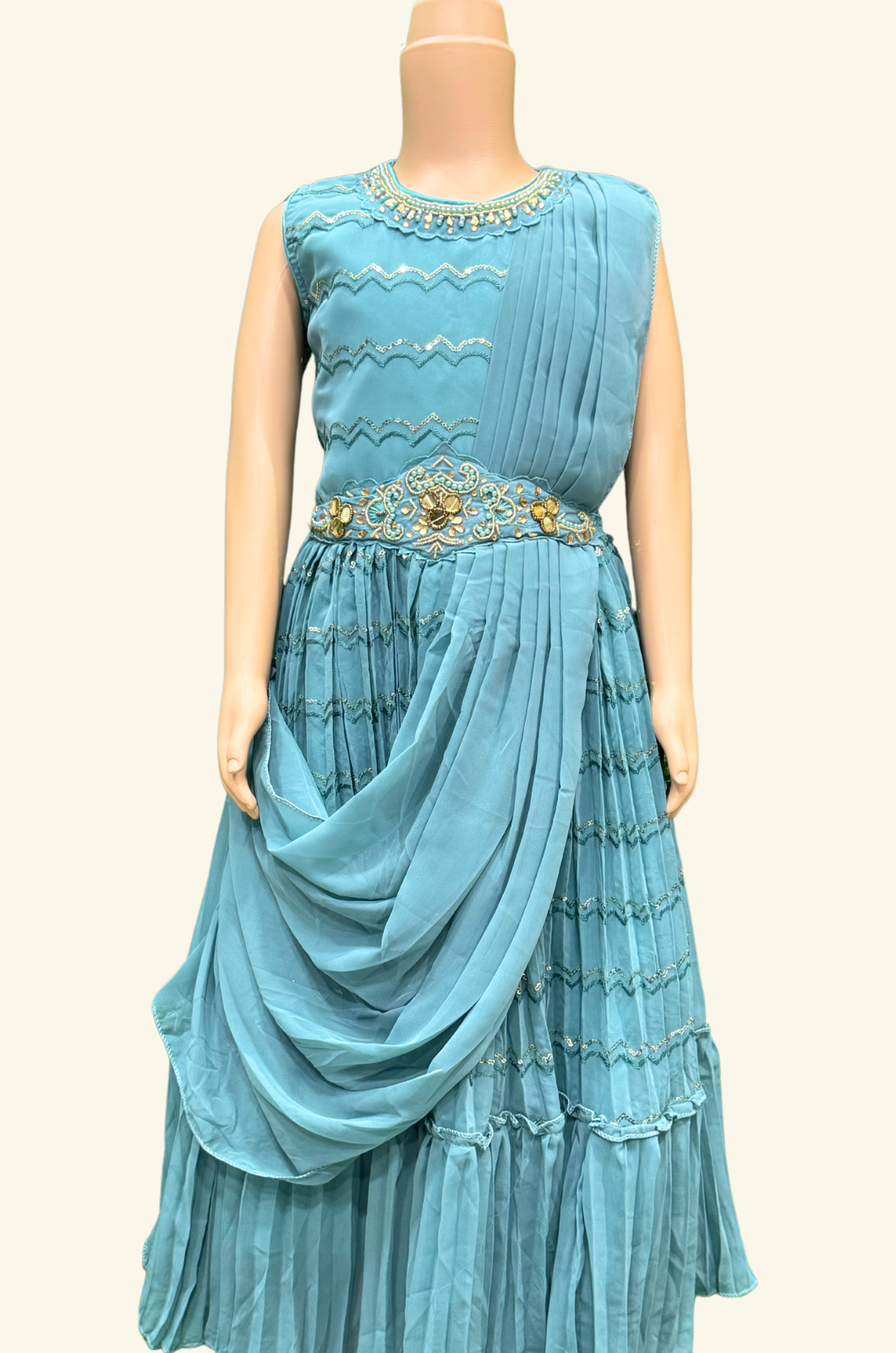 Saree Model Full Frock-03