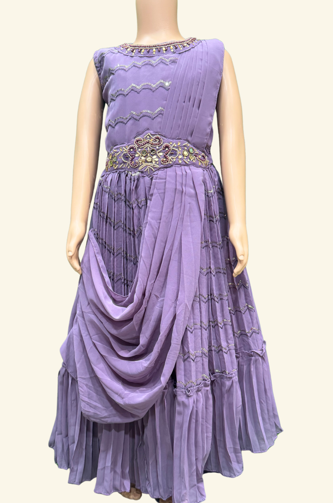 Saree Model Full Frock-03