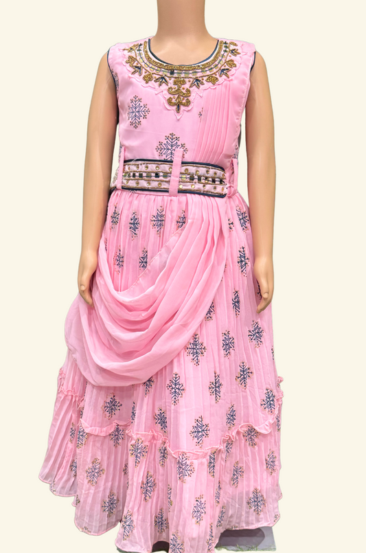 Saree Model Full Frock-03