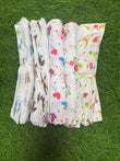 Muslin Baby Swaddles 2 piece combo @499