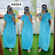 AS004- 2 in 1 Maxi with Detachable Duppatta and Centre Zip
