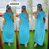 AS004- 2 in 1 Maxi with Detachable Duppatta and Centre Zip