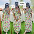 AS006- 2 in 1 Maxi with Detachable Duppatta and Centre Zip