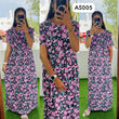 AS005- 2 in 1 Maxi with Detachable Duppatta and Centre Zip