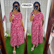 FRN029 Frill Zipless maternity/feeding Loungewear Maxi Pull up Model Buy 3@1200 free ship
