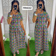 FRN032 Frill Zipless maternity/feeding Loungewear Maxi Pull up Model Buy 3@1200 free ship