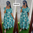 DM009 Feeding/Non Feeding Premium 3 tier Delta crepe Maxi