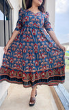 SV002 Feeding/Non Feeding Premium Cotton Maxi ( with cotton Lining )