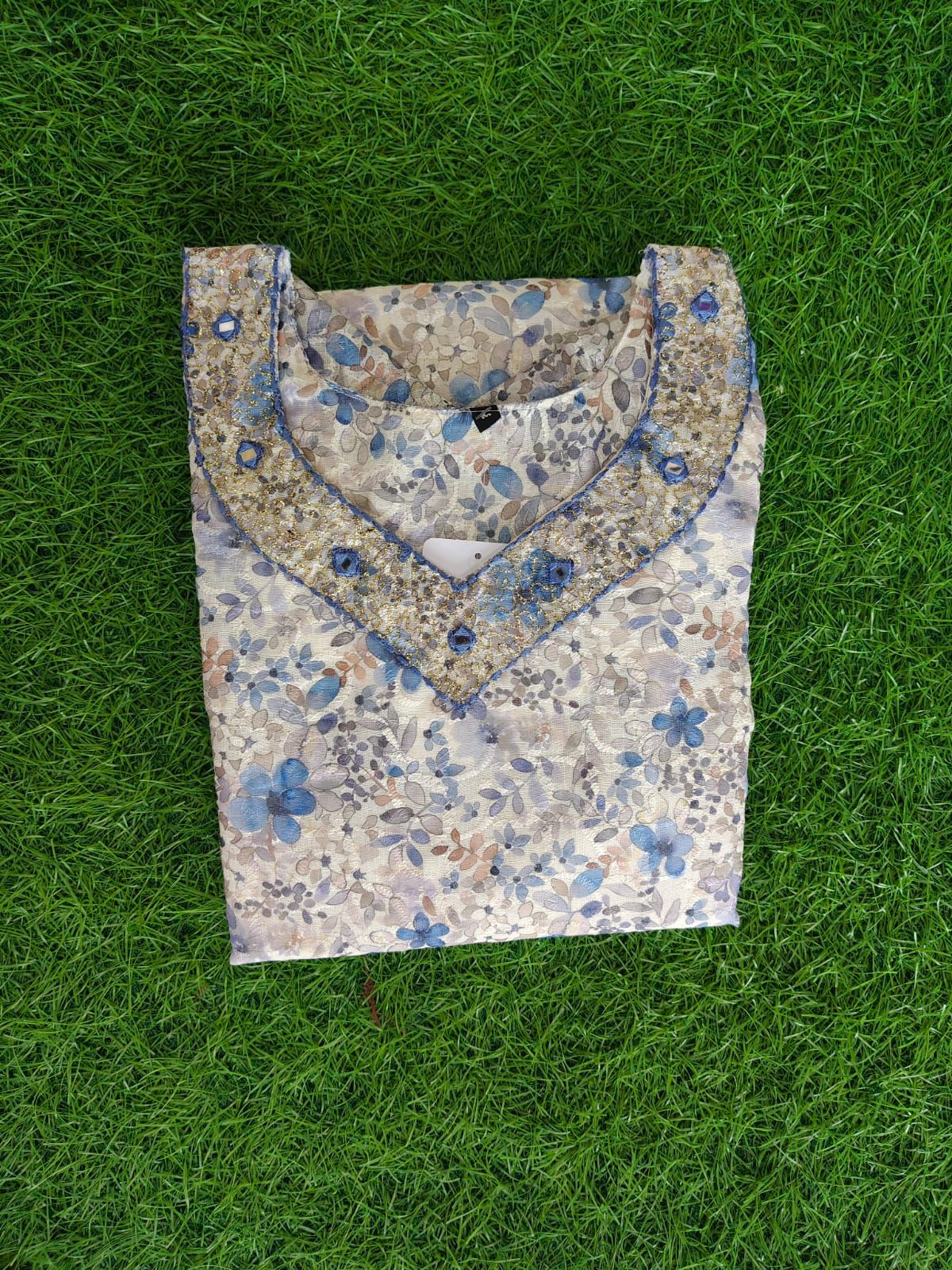 Cotton Kurti with Lining ( Non Feeding only)-026