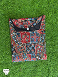 Kantha Cotton Handwork Kurti with Lining ( Non Feeding only)-33