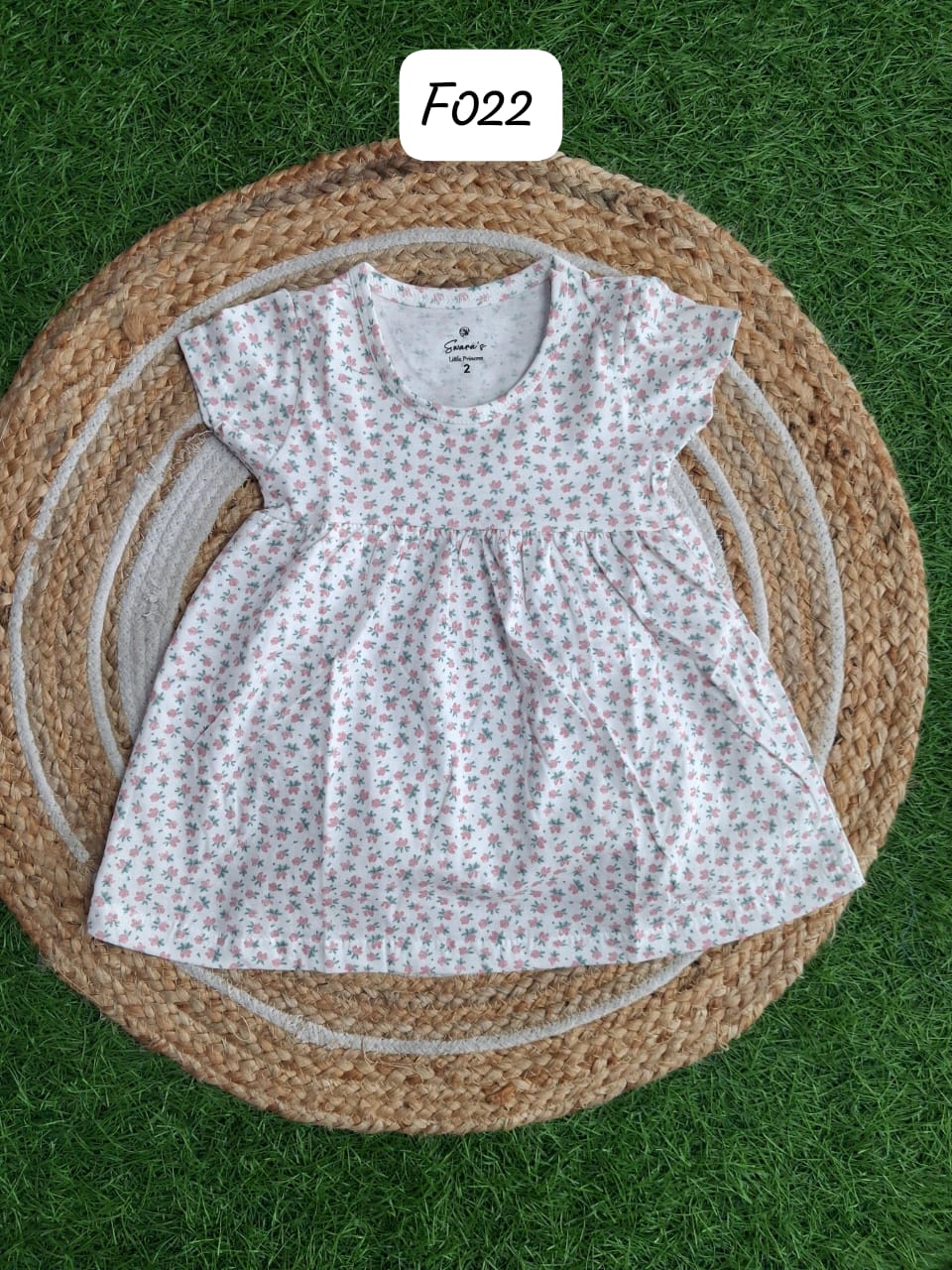 Fr022-Buy 5 @600/- free ship. Adorable Baby frocks ❤️