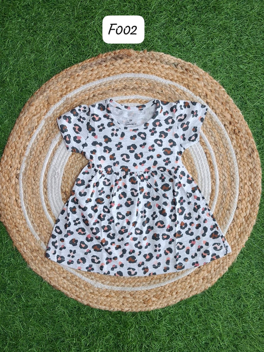 Fr002-Pack of 5 @ 600 free ship. Adorable Baby frocks ❤️ Random 5 prints