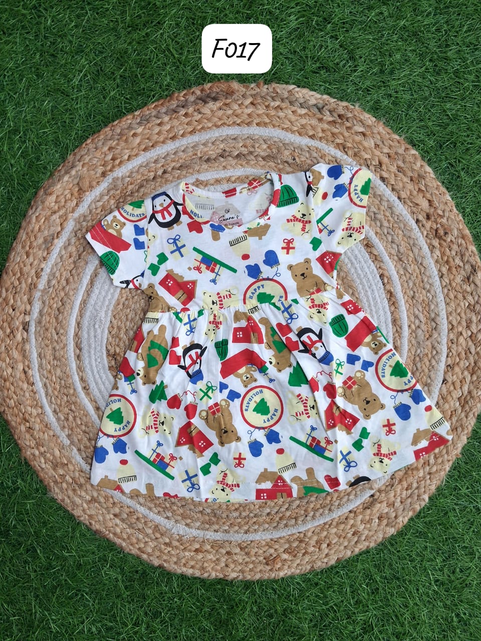 Fr017-Pack of 5 @ 599 free ship. Adorable Baby frocks ❤️