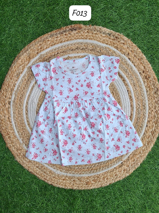 Fr013-Buy 5 @600/- free ship. Adorable Baby frocks ❤️