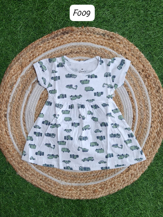 Fr009-Buy 5 @600/- free ship. Adorable Baby frocks ❤️
