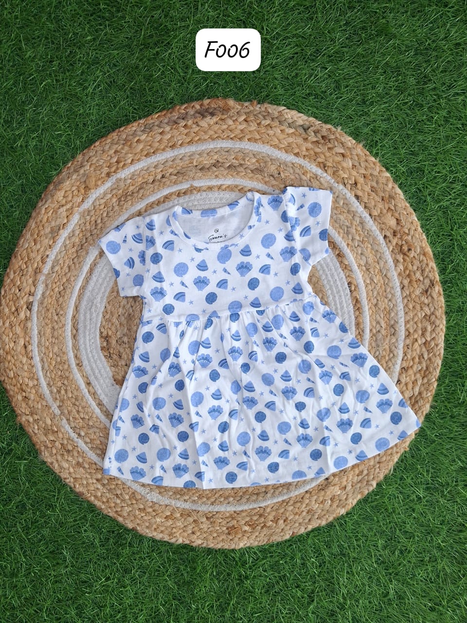 Fr006-Buy 5 @600/- free ship. Adorable Baby frocks ❤️