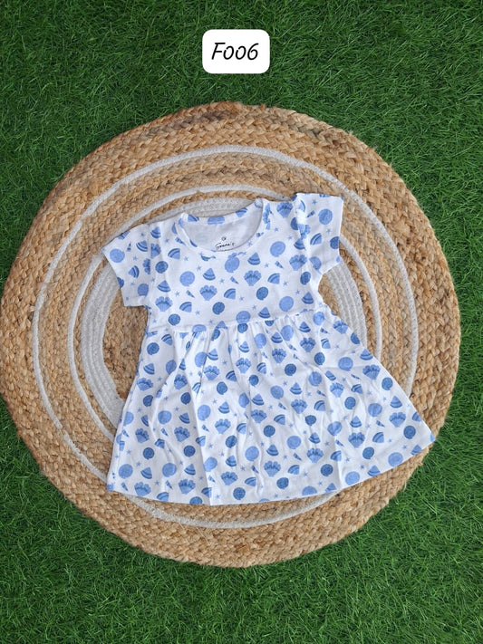 Fr006-Buy 5 @600/- free ship. Adorable Baby frocks ❤️