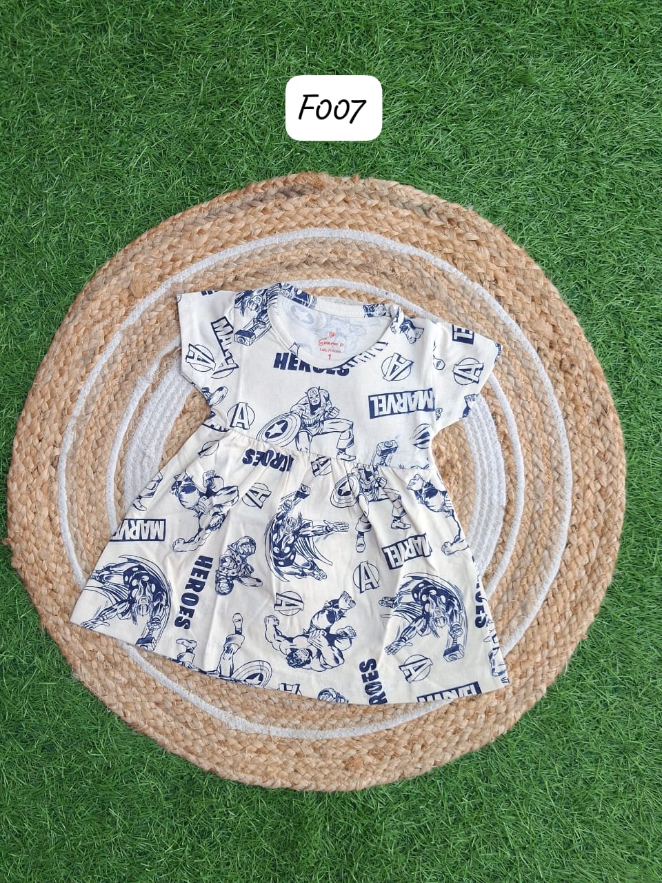 Fr007-Buy 5 @600/- free ship. Adorable Baby frocks ❤️